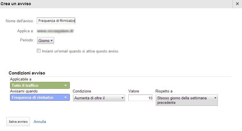 Custom Alerts 3 - Google Analytics