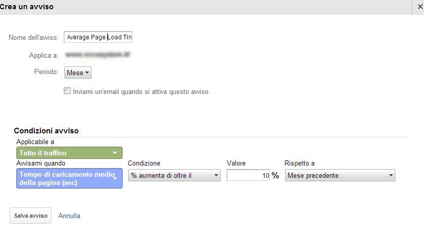 Custom Alerts 9 - Google Analytics