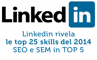 SEO/SEM nella classifica Linkedin delle top 25 skills 2014