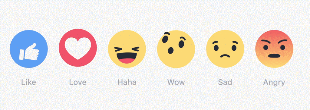 New Facebook Reactions