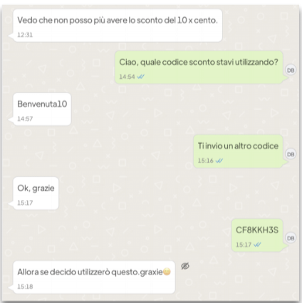 messaggi whatsapp marketing per ecommerce